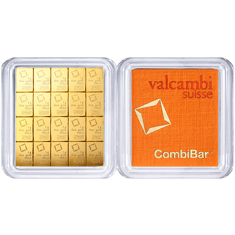 Image pour CombiBar en or de 20 g de Valcambi à partir de Métaux précieux TD